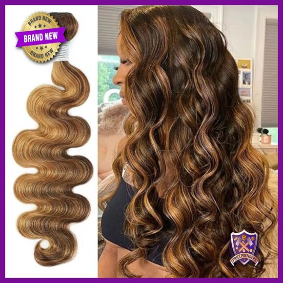 24 Inch Body Wave Human Hair Extensions, 100% Brazilian Remy, Thick Single main image 5